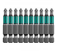 Биты Optimum PZ2, 50 мм, 10 шт. KRAFTOOL 26124-2-50-10