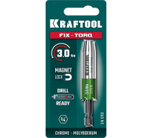 Динамометрический адаптер для бит FIX-TORQ 3.0 Нм KRAFTOOL 64035-3.0