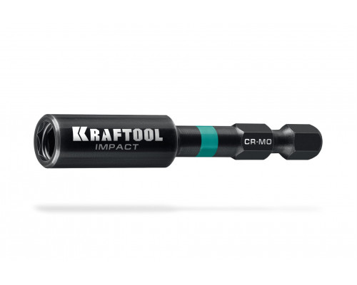 Торсионный адаптер для ударных шуруповертов IMPACT, 60 мм KRAFTOOL 26789 Торсионный адаптер для ударных шуруповертов IMPACT, 60 мм KRAFTOOL 26789