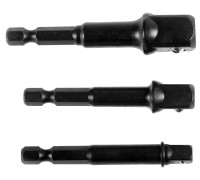 Набор адаптеров для торцовых головок 3 шт. KRAFTOOL 26775-H3