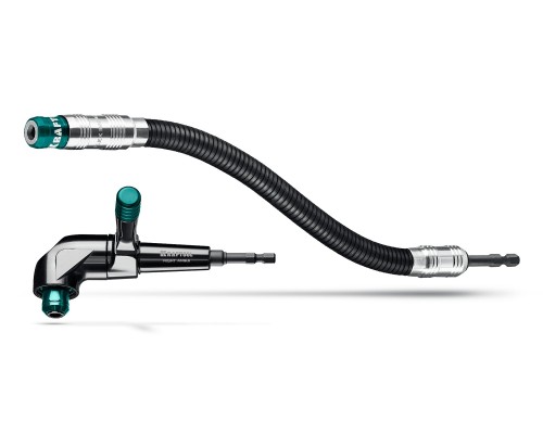 Набор: угловая ударная насадка + гибкий ударный адаптер RIGHT ANGLE SET KRAFTOOL 26778