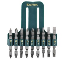 Набор двусторонних бит KraftMax, 9 шт. KRAFTOOL 26060-H10