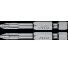 Торсионные биты X-Drive PH2, 50 мм, 2 шт. KRAFTOOL 26121-2-50-2