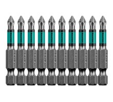 Биты Optimum, PH1, 50 мм, 10 шт. KRAFTOOL 26122-1-50-10