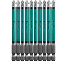 Биты Optimum, PH2, 100 мм, 10 шт. KRAFTOOL 26122-2-100-10