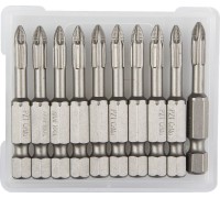Торсионные биты X-Drive, PZ1, 50 мм, 10 шт. KRAFTOOL 26123-1-50-10