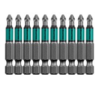 Биты Optimum PZ2, 50 мм, 10 шт. KRAFTOOL 26124-2-50-10