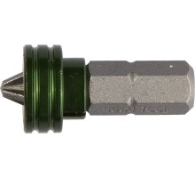 Бита с магнитным держателем-ограничителем Magnet-X PH2, 25 мм, 1 шт. KRAFTOOL 26128-2-25-1