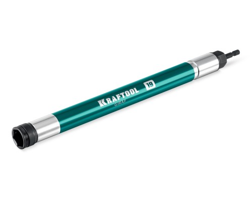 Длинная ударная бита с торцовой головкой GIRAF, 19 мм (М12), 285 мм KRAFTOOL 26197-19