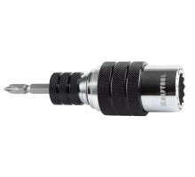 Бита с торцовой головкой 17/21 мм, 2 шт., с фиксатором KRAFTOOL 26398-H2