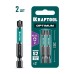 Биты OPTIMUM PZ/FL 2, 50 мм, 2 шт. KRAFTOOL 261241-2-50-2