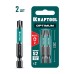 Биты OPTIMUM PH/FL 2, 50 мм, 2 шт. KRAFTOOL 261221-2-50-2