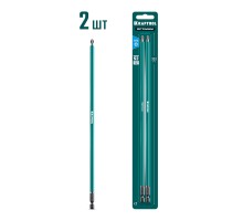 Биты OPTIMUM PZ 2, 300 мм, 2 шт. KRAFTOOL 26124-2-300-2