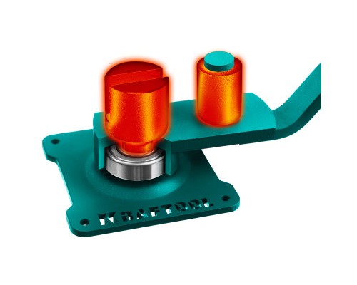 Ручной станок для гибки арматуры 10 E, острый гиб, на подшипнике KRAFTOOL 23302