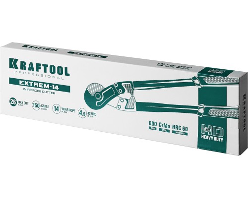 Профессиональный тросорез EXTREM-14, 600 мм KRAFTOOL 23339-60