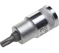 Торцовая бита-головка "INDUSTRIE QUALITAT", материал S2, TORX, сатинированная, 1/2", Т30  KRAFTOOL 27905-30_z01