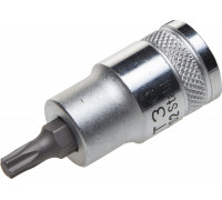 Торцовая бита-головка "INDUSTRIE QUALITAT", материал S2, TORX, сатинированная, 1/2", Т40  KRAFTOOL 27905-40_z01