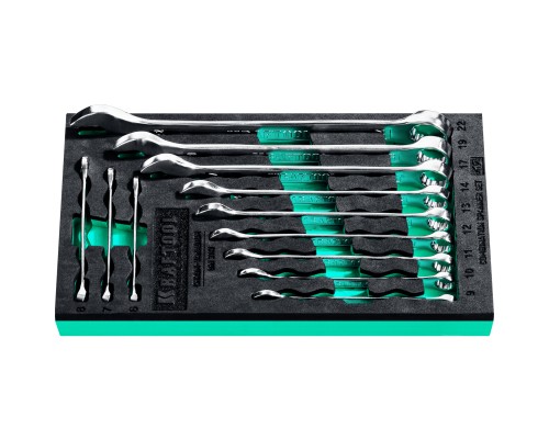 Набор комбинированных гаечных ключей 12 шт., 6-22 мм KRAFTOOL 27079-H12E