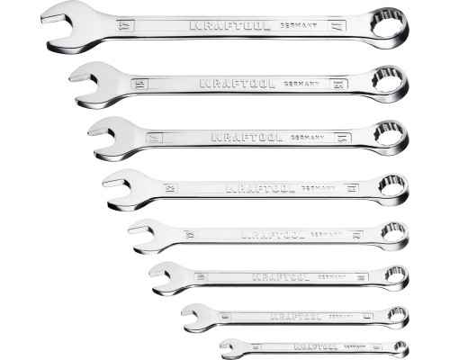Набор комбинированных гаечных ключей 8 шт., 8-19 мм KRAFTOOL 27079-H8C_z01