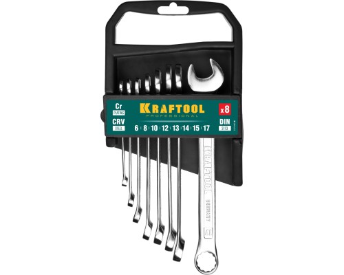 Набор комбинированных гаечных ключей 8 шт., 8-19 мм KRAFTOOL 27079-H8C_z01