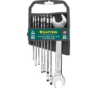 Набор рожковых гаечных ключей 8 шт., 8-24 мм KRAFTOOL 27033-H8C_z01
