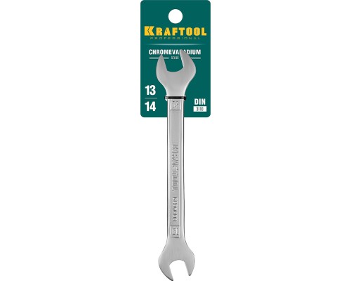 Рожковый гаечный ключ 13x14 мм KRAFTOOL 27033-13-14_z01