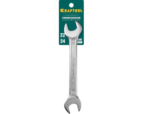 Рожковый гаечный ключ 22x24 мм KRAFTOOL 27033-22-24_z01