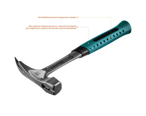 Цельнокованый молоток кровельщика Thor, 600 г KRAFTOOL 20181