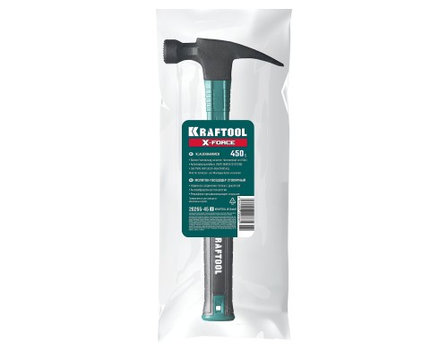 Столярный молоток-гвоздодёр X-FORCE 450 г KRAFTOOL 20265-45_z02