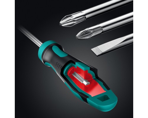 Универсальный набор инструмента GRAND-152, 152 предм., (1/2"+1/4") KRAFTOOL 27978-H152