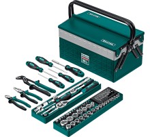 Универсальный набор инструмента GRAND-99, 99 предм., (1/2"+1/4") KRAFTOOL 27978-H99