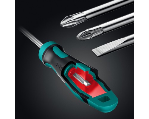 Универсальный набор инструмента GRAND-99, 99 предм., (1/2"+1/4") KRAFTOOL 27978-H99