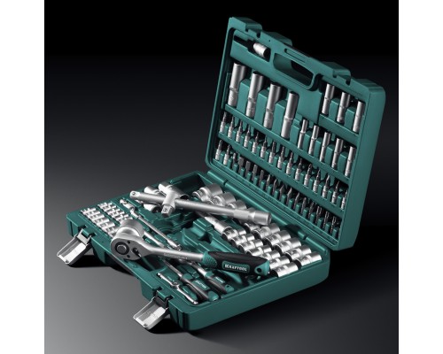Универсальный набор инструмента X-Drive 94, 94 предм., (1/2"+1/4") KRAFTOOL 27883-H95_z03