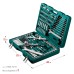 Универсальный набор инструмента X Drive, 216 предм., (1/2"+3/8"+1/4") KRAFTOOL 27888-H216
