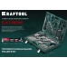 Универсальный набор инструмента EXTREM-76, 76 предм., (1/2"+3/8"+1/4") KRAFTOOL 27889-H76