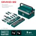 Универсальный набор инструмента GRAND-99, 99 предм., (1/2"+1/4") KRAFTOOL 27978-H99