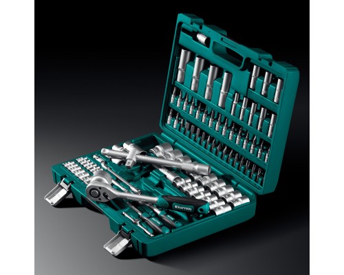 Универсальный набор инструмента X-Drive 94, 94 предм., (1/2"+1/4") KRAFTOOL 27883-H95_z03