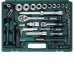 Универсальный набор инструмента EXTREM-76, 76 предм., (1/2"+3/8"+1/4") KRAFTOOL 27889-H76