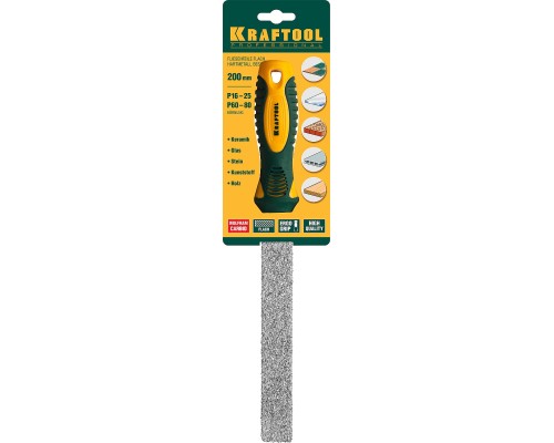 Плоский напильник с карбидом вольфрама 200 мм KRAFTOOL 16080-20_z01