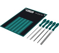 Набор напильников ALLIGATOR двухкомпонентная рукоятка, 200 мм  KRAFTOOL 16905