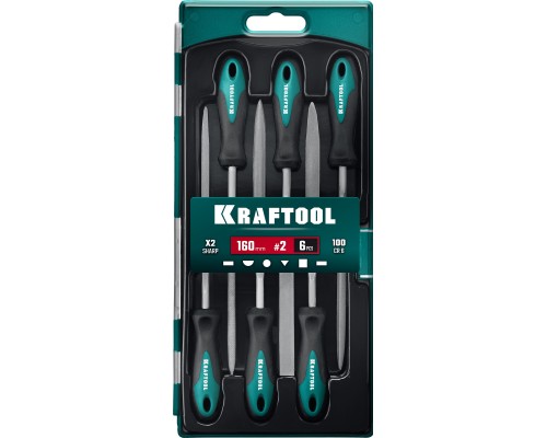 Набор надфилей 6 шт., 160 мм KRAFTOOL 16030-6