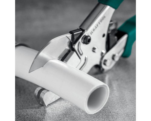 Угловые ножницы с набором матриц для различных профилей из пластика и резины MC-12 KRAFTOOL 23372-12