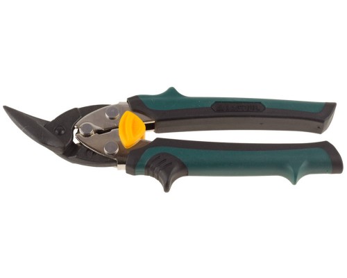 Левые усиленные с выносом ножницы по металлу Compact, 190 мм KRAFTOOL 2326-L