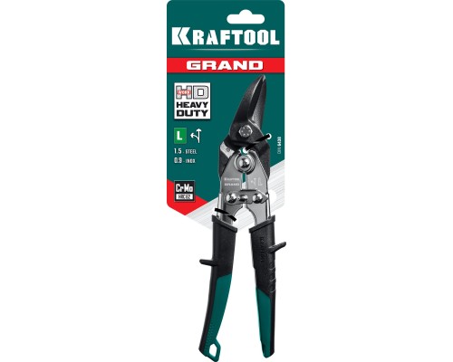 Левые ножницы по металлу Grand, 270 мм KRAFTOOL 2324-L_z02