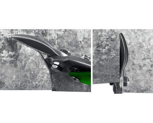 Левые ножницы по металлу Alligator, 250 мм KRAFTOOL 2328-L