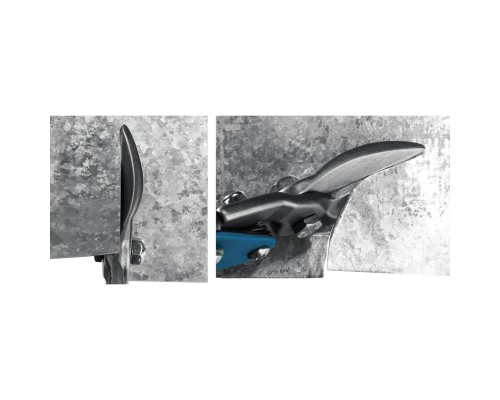 Правые усиленные ножницы по металлу с выносом Alligator, 250 мм KRAFTOOL 2328-OR