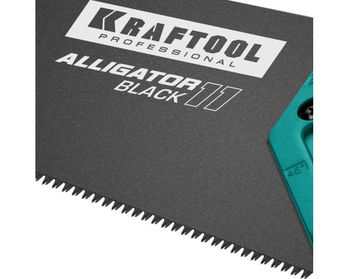 Ножовка для точного реза Alligator Black 11, 450 мм KRAFTOOL 15205-45