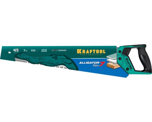 Ножовка для гипса Alligator Gips 7, 550 мм KRAFTOOL 15210