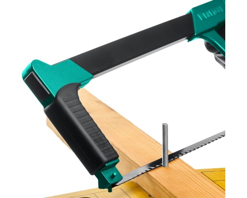 Ножовка по металлу GRAND, 300 мм, обрезиненная ручка, полотно Bi-Metal KRAFTOOL 15801_z02