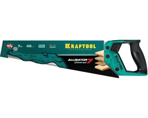 Универсальная ножовка Alligator Universal 7, 400 мм KRAFTOOL 15004-40_z01
